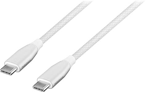 Insignia 7 USB C To USB C Charge And Sync Cable With Braided Jacket