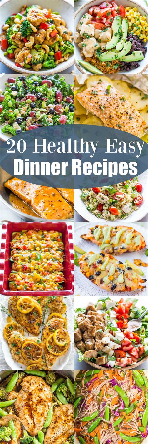 Homemade Healthy Easy Dinner Recipes Best Ever And So Easy How To