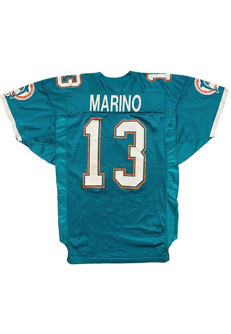 1989 Dan Marino Miami Dolphins Game-Used Jersey - Grey Flannel Auctions