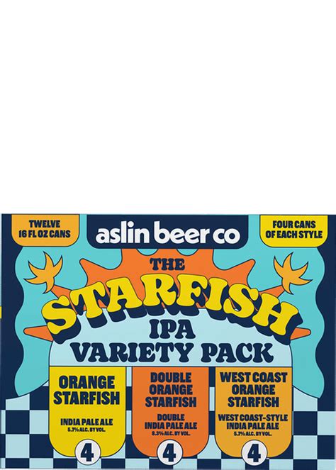 Aslin Starfish Ipa Variety Pack Total Wine And More