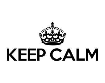 keep calm crown – Etsy