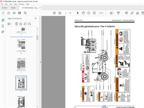 Genie Lift Gth 5519 Manuel De L Opérateur Pdf Heydownloads Manual Downloads