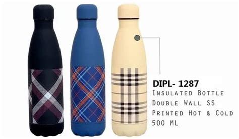 Stainless Steel Hot Cold Water Bottle at Rs 495 piece SS Bottle SS Water Bottle सटनलस