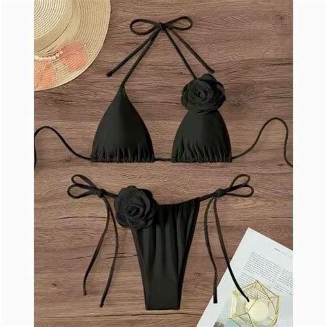 Summer Sexy Floral Bikini Set Etsy