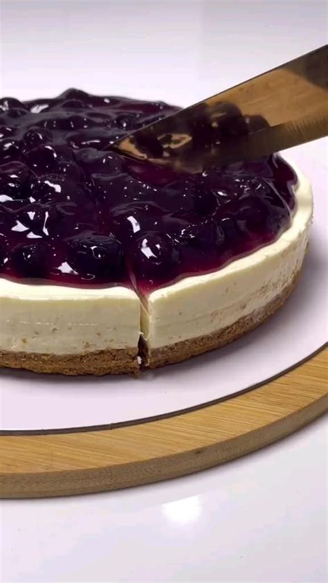 Pin On Sweet Things In 2024 Blueberry Cheesecake Recipe Easy