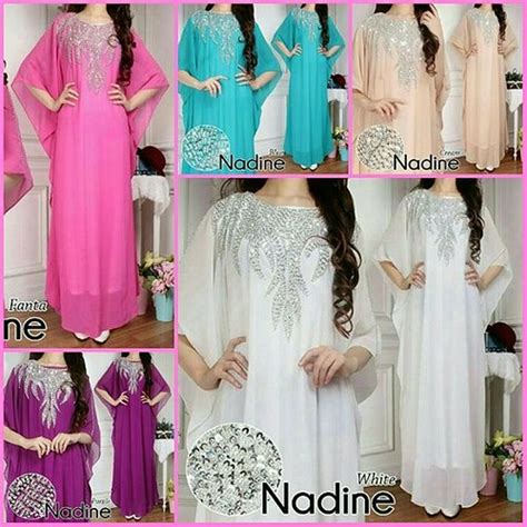 Kaftan Nadine Bw Nke 165 000 Bahan Hycon Furing Apl Manik2 Flickr