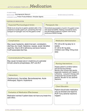 Granisetron The Lecture Notes On Specific Drugs And Their Purpose