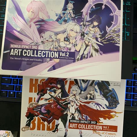 I Finally Got My Copy Of Honkai Art Collection Volume 2 Honkai Impact