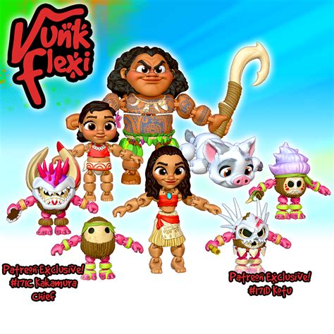 Archivo Stl Disneys Moana Maui Multicolor Flexi Print In Place Figure