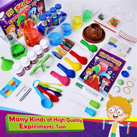 Educational Science Kits for Kids Age 4-12: Chemistry Set, Crystal ...