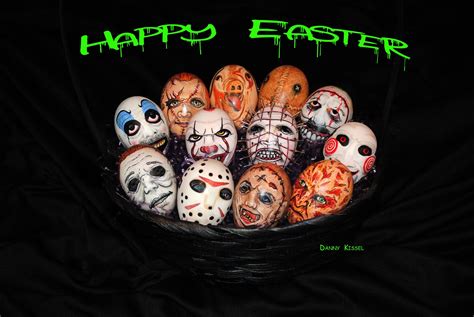 Horror Easter Eggs Easter Eggs Easter Baskets Eggs