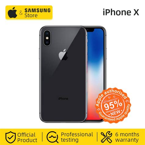 Original Unlocke Apple IPhone X Face ID 64GB ROM Hexa Core IOS A11 5 8