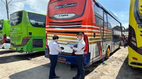 Antisipasi Laka Bus Ditjen Hubdat Lakukan Razia Bus Selama Long