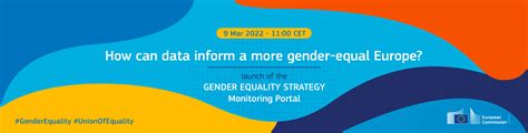 How Can Data Inform A More Gender Equal Europe The Launch Of The Gender Equality Strategy