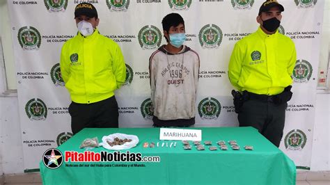 Capturan A Alias Colmenares Por Expendio De Drogas En La Plata Huila