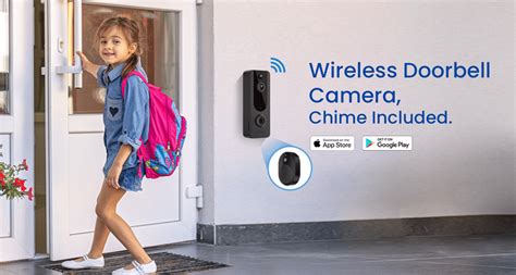 EKEN V8 Smart Video Doorbell Camera Wireless with Ring Chime - Aiwit.App