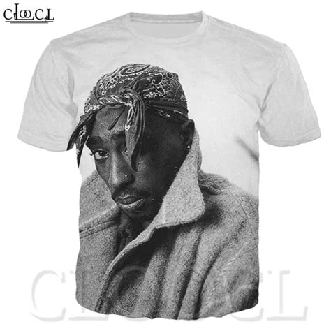 3D Print Rapper Tupac Casual T Shirt 2pac Men Women Amaru Shakur T