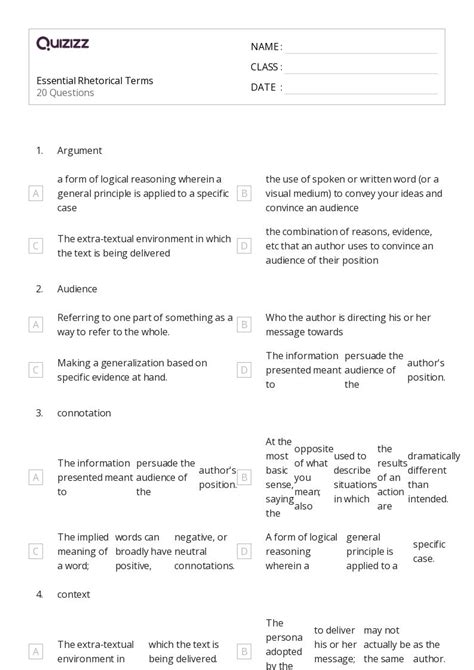 50 Argument Writing Worksheets For Kindergarten On Quizizz Free