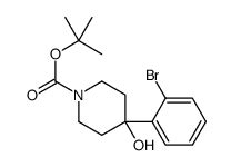 4 2 Bromofenil 4 Hidroxipiperidin 1 Carboxilato De Terc Butilo CAS