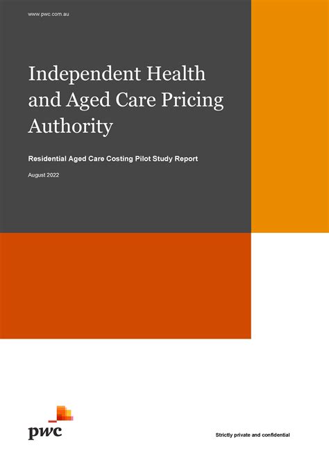 Residential Aged Care Costing Pilot Study Report | Resources | IHACPA