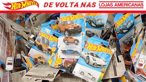 HOT WHEELS DE VOLTA NAS LOJAS AMERICANAS YouTube
