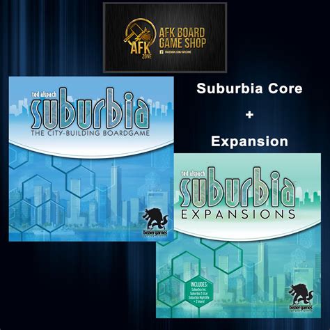 Suburbia 2nd Edition Expansion Board Game บอรดเกม Shopee Thailand