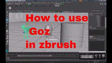 Zbrush Sculpting Tutorial For Beginners How To Use Goz In Zbrush