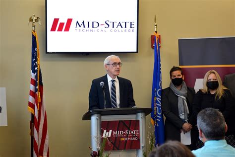 Governor Evers Announces 9 Million Award To Mid State Technical