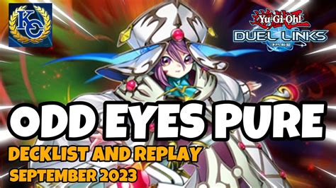 Kc Cup Odd Eyes Pure Duel Links September Ranked Duel Replay