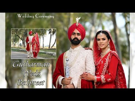 GURHARMAN BALPREET BEST CINEMATIC SIKH WEDDING HIGHLIGHT 2023