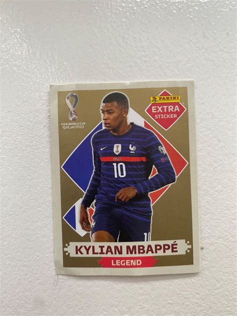 Panini Extra Sticker 2022 Mbappe Gold Legend Acheter Sur Ricardo