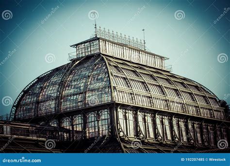 Palm House In The Palace And Gardens Of Schonbrunn In Vienna Austria