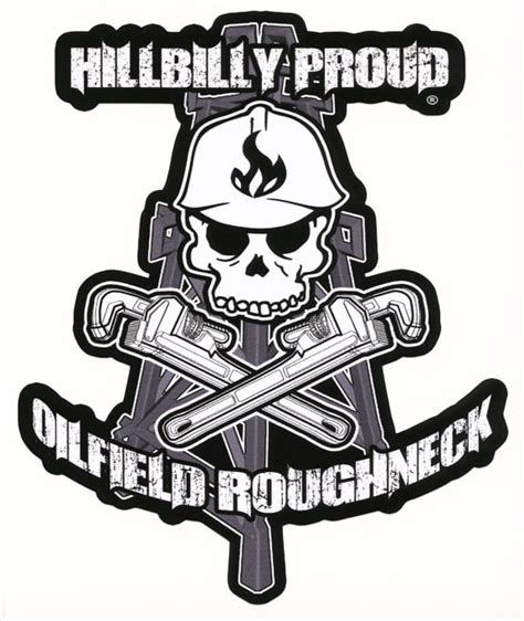 6 Oilfield Roughneck Decal