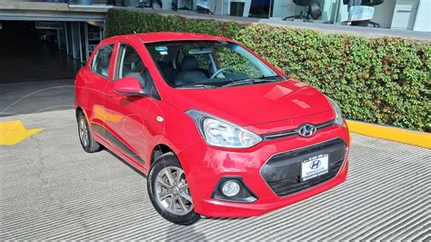 Hyundai Grand I10 GLS Usado 2017 Color Rojo Precio 202 900