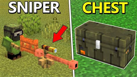 15 Best Military Build Hacks In Minecraft Youtube