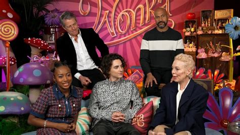 Video 'Wonka' cast on bringing world of young Willy Wonka to life - ABC News