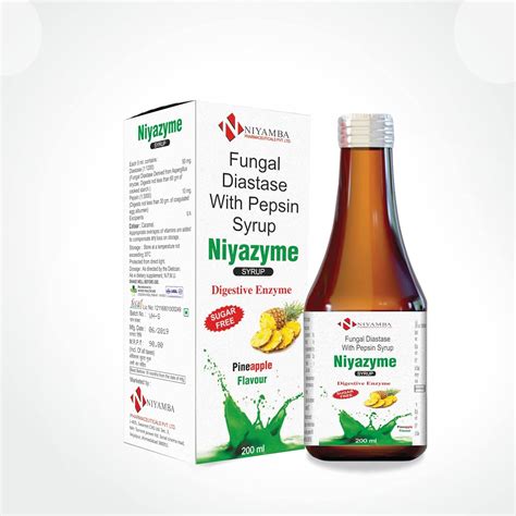 Buy Niyamba Digestive Enzyme Syrup With Diastase Pepsin Online At Low