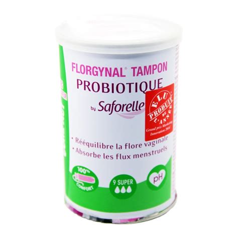 Florgynal By Saforelle Tampon Probiotique Super Achat En Ligne