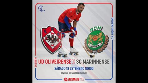 UD Oliveirense vs SC Marinhense 1ª Divisão Hóquei em Patins 1ª