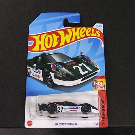 Hot Wheels Ford Gt Mk Iv Shopee Malaysia