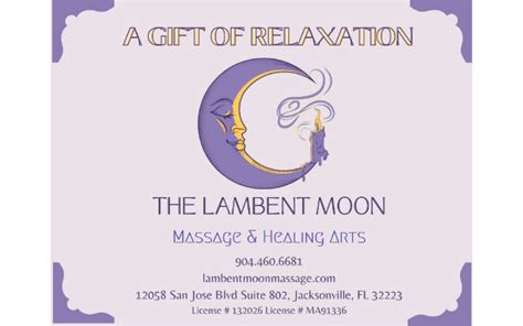 Order The Lambent Moon Massage And Healing Arts Et Cards