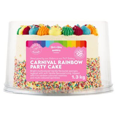 Pnp Carnival Rainbow Party Cake Kg Smart Price Specials Pnp Home