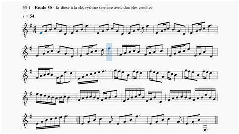 Vol I Tude Fa Di Se La Cl Rythme Ternaire Avec