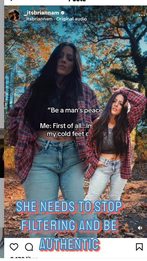 Filters and angle magically help her looks skinner. You can tell by her ...