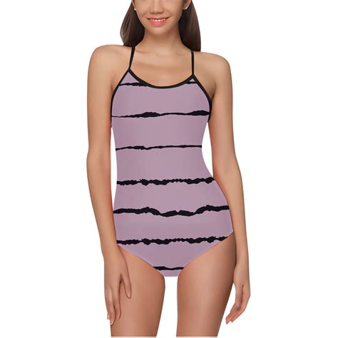 Qepwscx One Piece Swimsuit Women Women Fasion Bikini Print Strappy Back Sling Set Swimsuits Plus