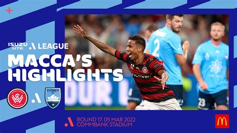 Western Sydney Wanderers V Sydney FC Macca S Extended Highlights