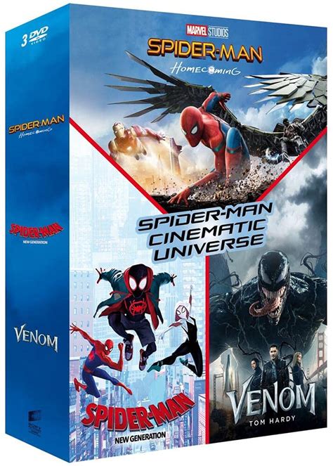 Spider Man Cinematic Universe 3 Films Amazon It Tom Holland II