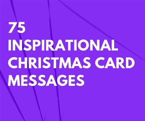 75 Inspirational Christmas Card Messages for Family and Friends ...