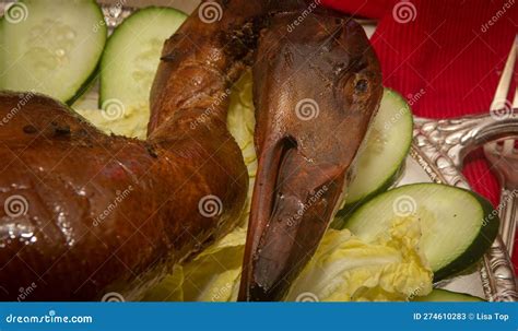 Peking duck head stock image. Image of celebration, seasoning - 274610283