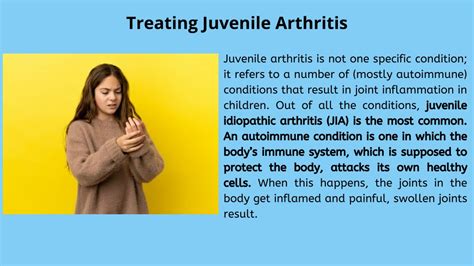 PPT Treating Juvenile Arthritis PowerPoint Presentation Free